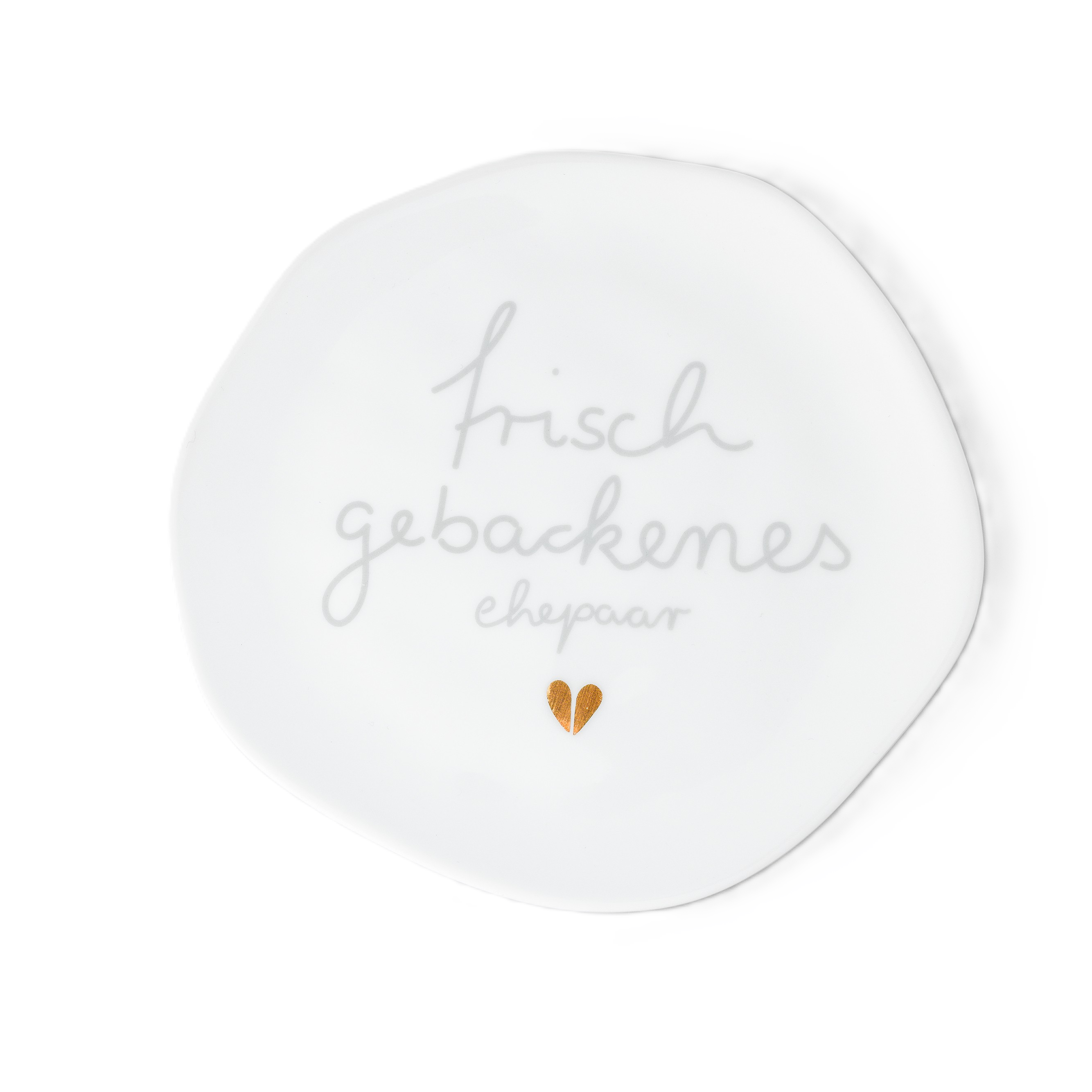 Räder Teller Hochzeit "Frisch gebackenes Ehepaar"