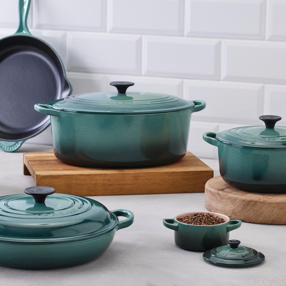 Le Creuset Bräter Tradition, 0val 31 cm Ocean Le Creuset Bräter Tradition, 0val 31 cm Ocean