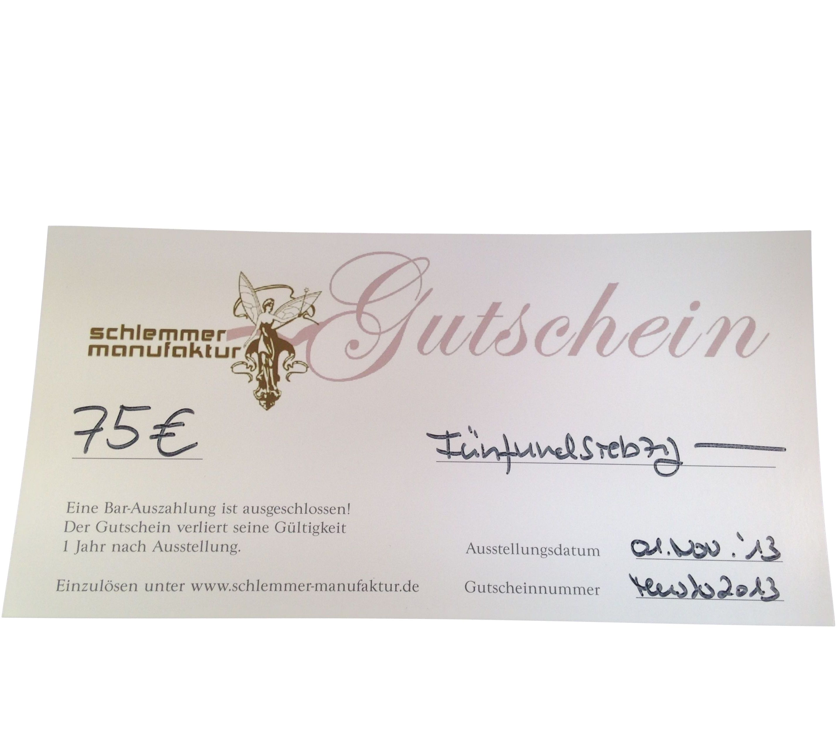 manufakturgutschein75 Schlemmer-Manufaktur Gutschein über 75.- - Mehrzweckgutschein