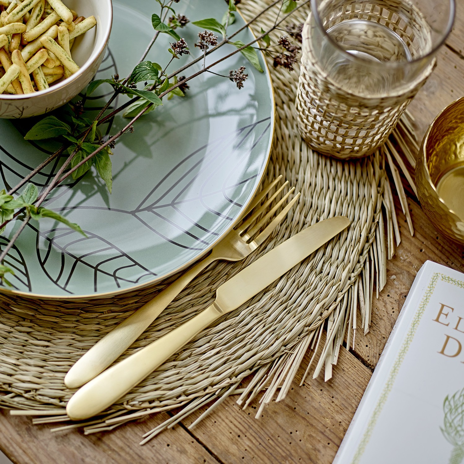 Ilsa Platzdeckchen / Platzset,  Seegras