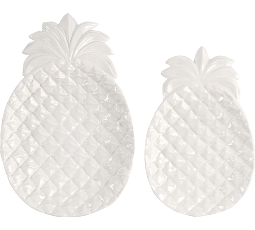 2er Set Teller Ananas 2er Set Teller Ananas