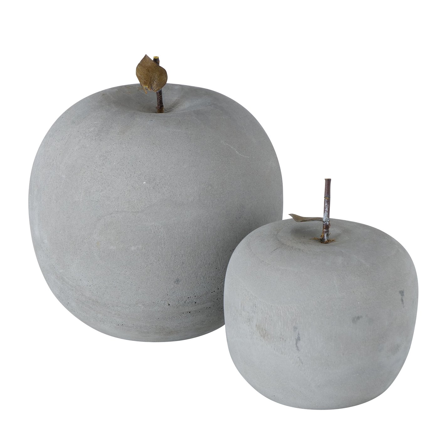2er Set Dekoapfel Beton