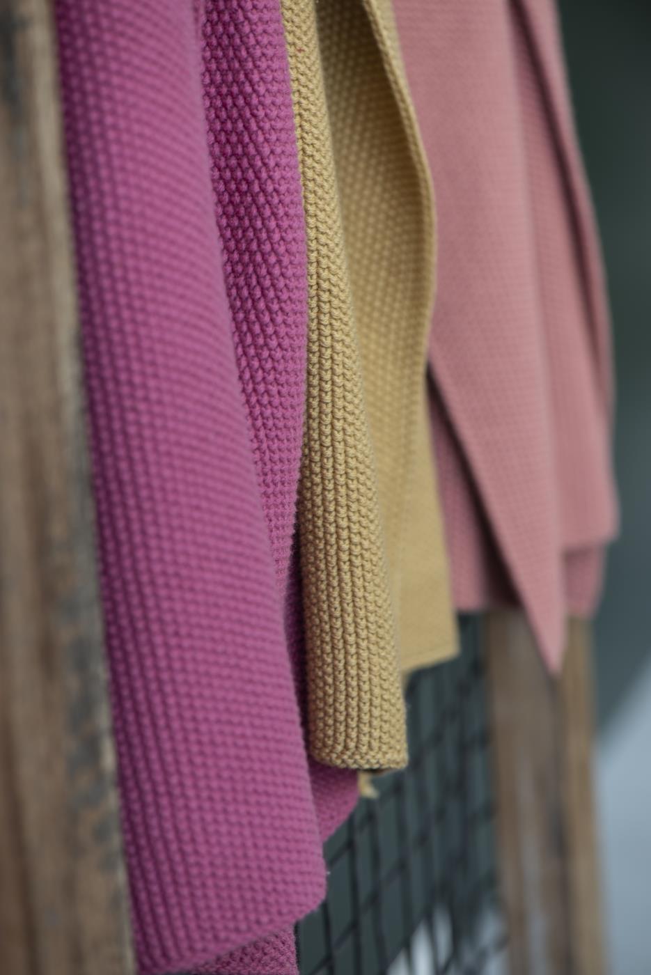 6352-65 Handtuch Mynte gestrickt Blackberry Parfait