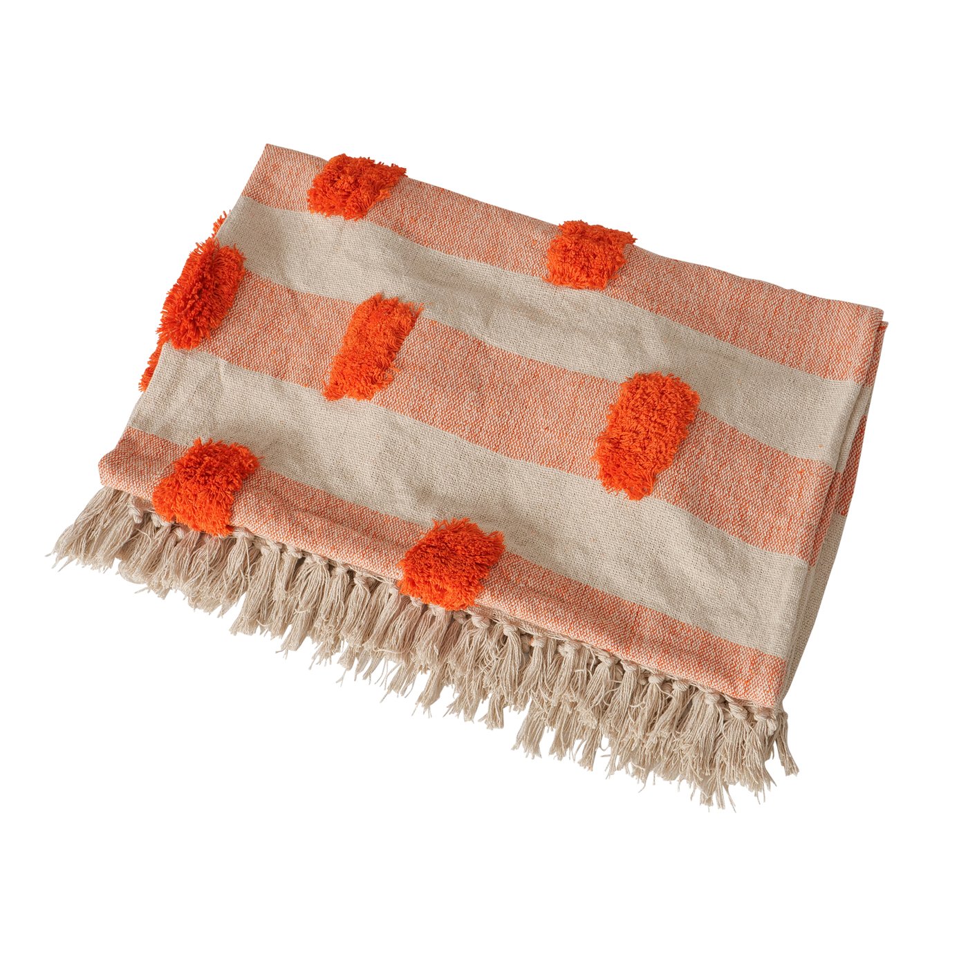 Decke / Plaid Pisana aus Baumwolle, 2 Farbvarianten Decke / Plaid Pisana aus Baumwolle, 2 Farbvarianten