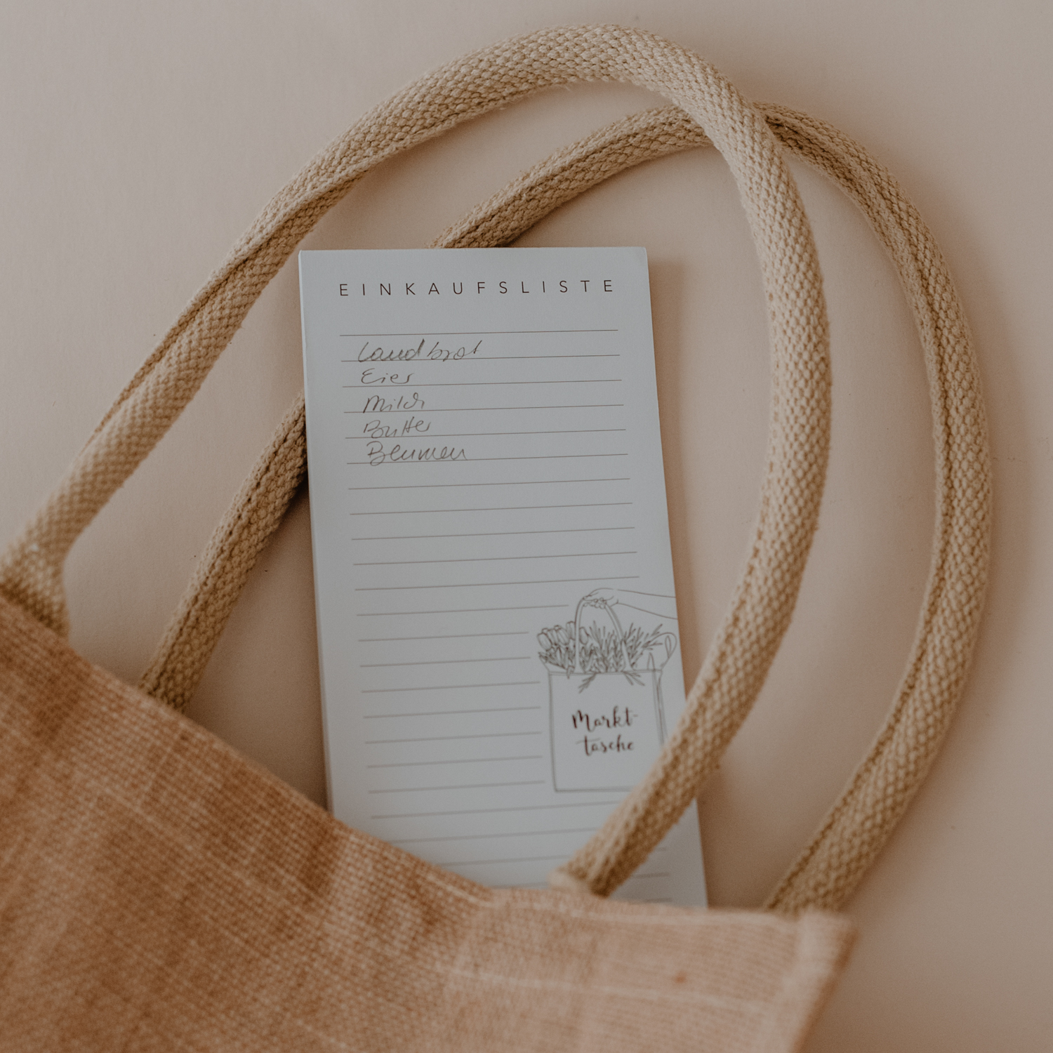 Eulenschnitt Notizblock Einkaufsliste Martkttasche Eulenschnitt Notizblock Einkaufsliste Martkttasche