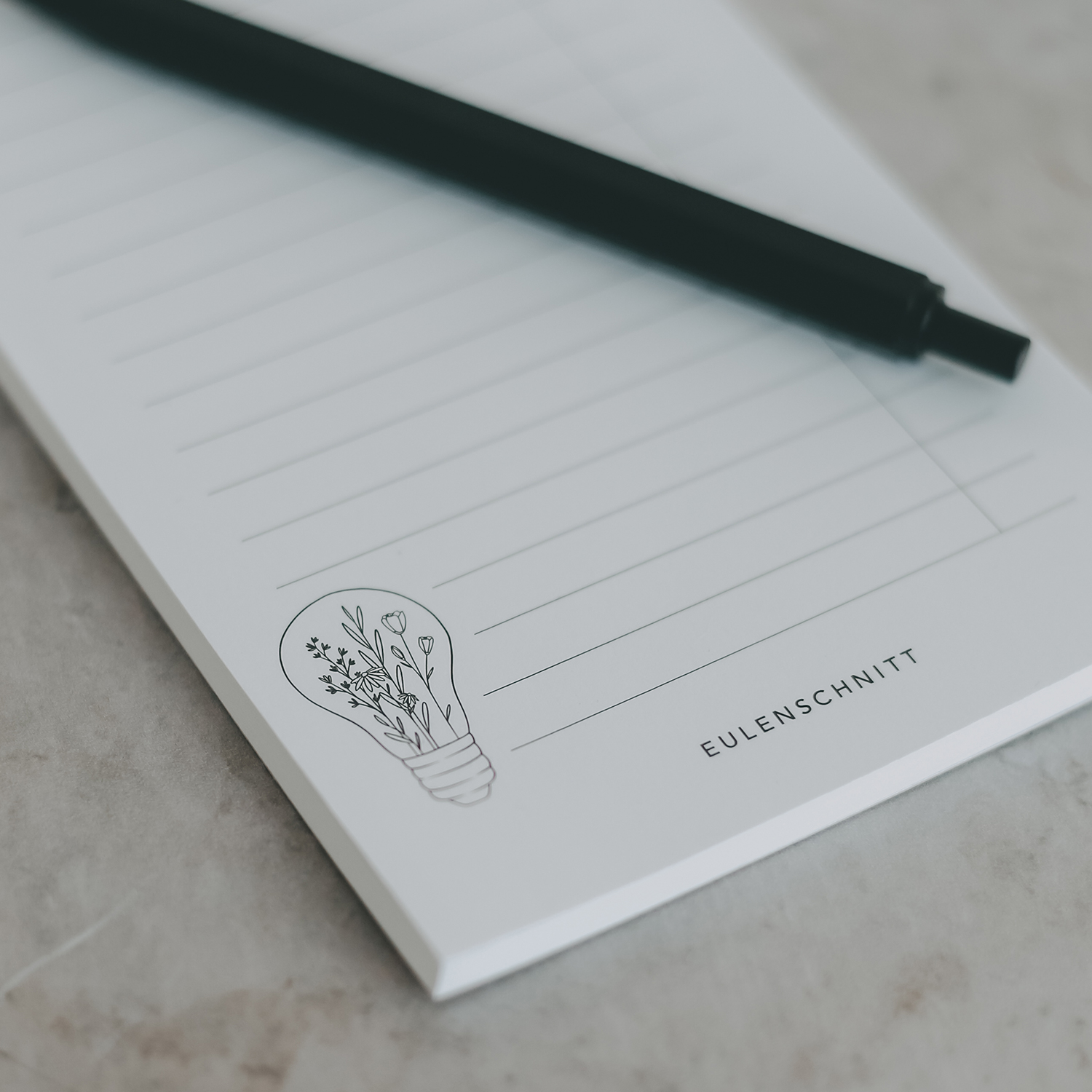 Eulenschnitt Notizblock Denk dran Eulenschnitt Notizblock Denk dran