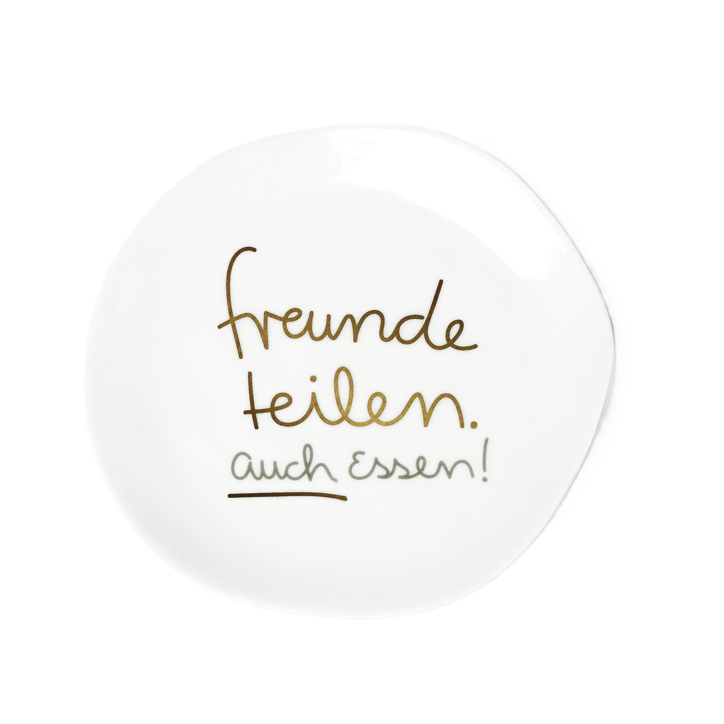 Räder Teller Mix & Match "Freunde teilen - auch Essen"