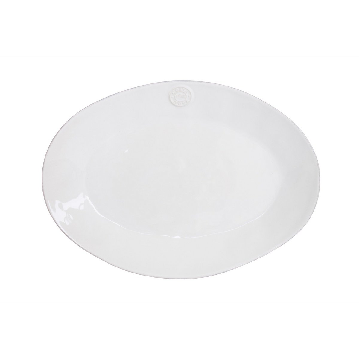 NOVA Oval platter 30 white NOA 302 - 2er Set 