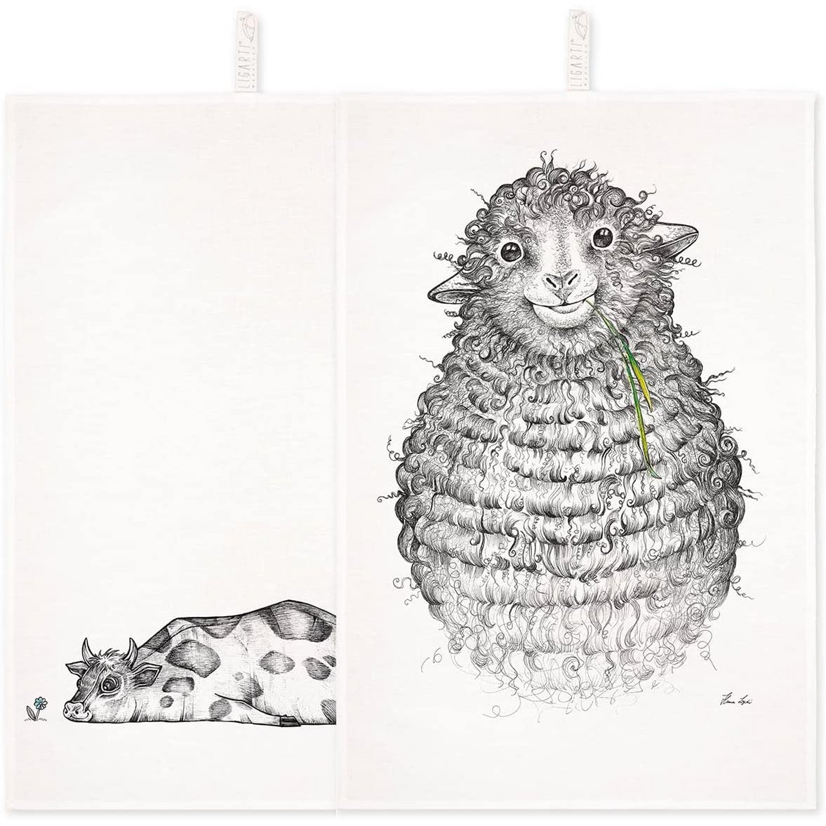 Geschirrtuch-Set – Bauernhof Geschirrtuch-Set – Bauernhof