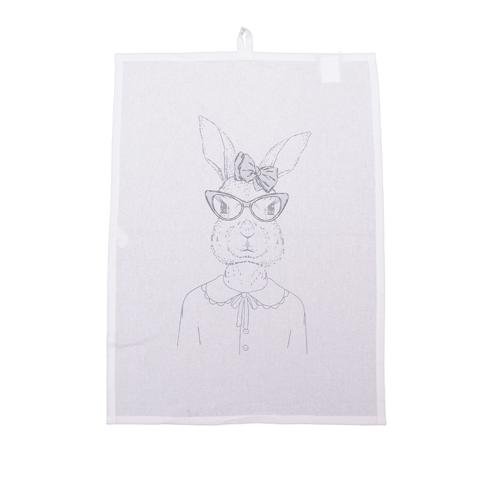 Geschirrtuch Hipster Bunny She