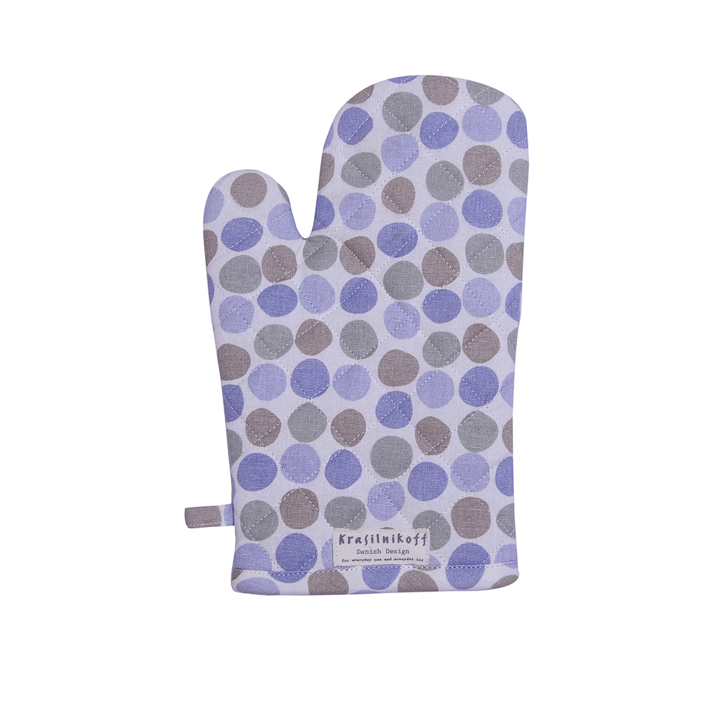 Ofenhandschuh Konfetti blau Ofenhandschuh Konfetti blau