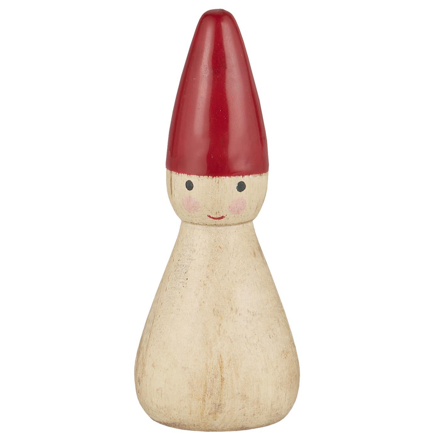 Wichtelmännchen stehend m/rotem Hut Wichtelmännchen stehend m/rotem Hut