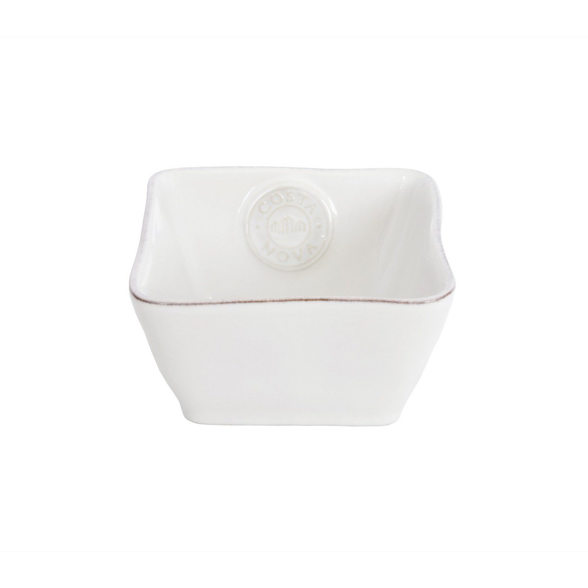 NOVA Square bowl 12 cm weiß,  NON 121 - 4er Set NOVA Square bowl 12 cm weiß,  NON 121 - 4er Set