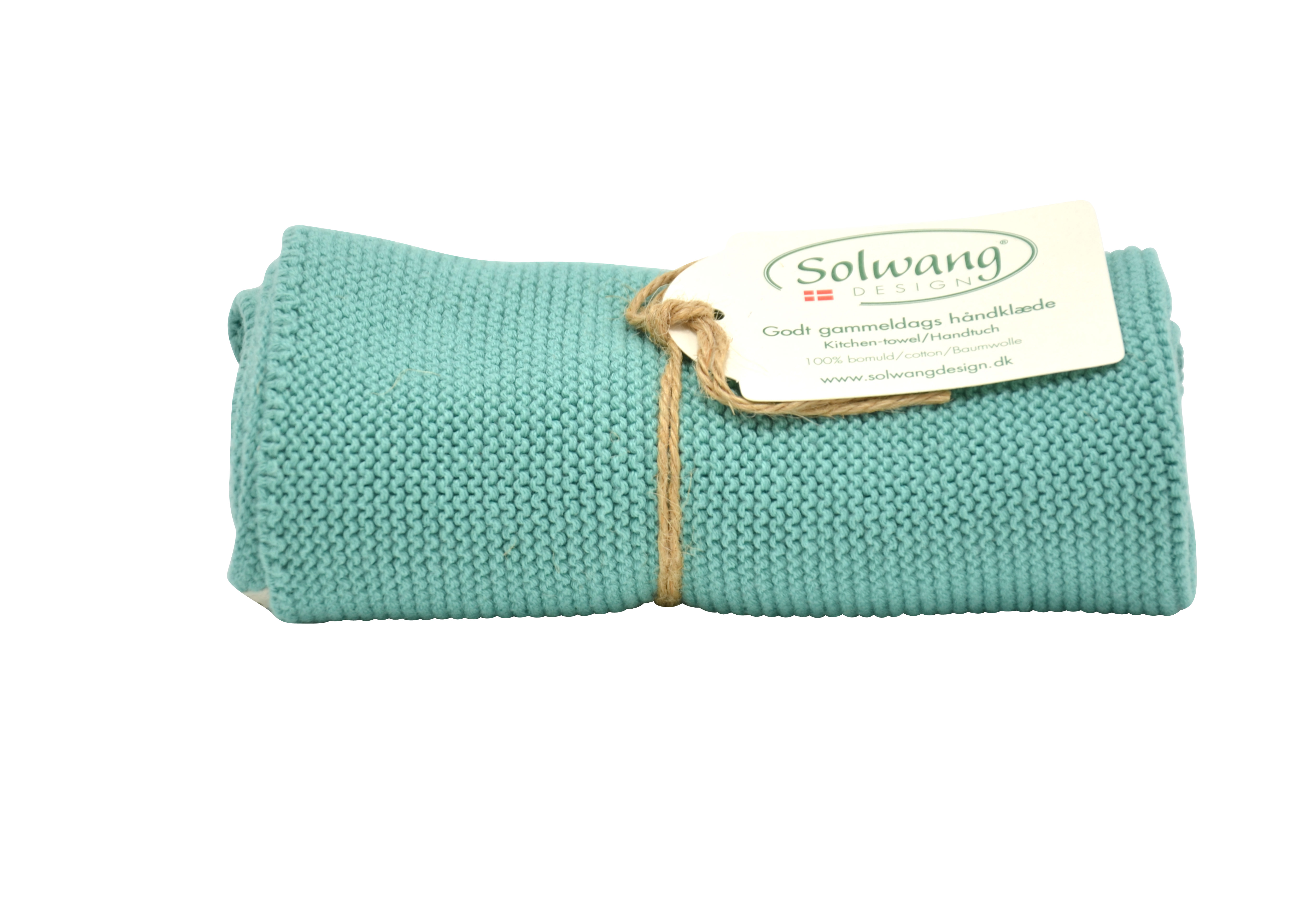 petrol Solwang Handtuch gestrickt Petrol H34