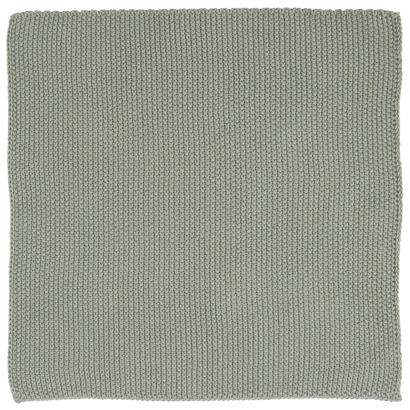 6351-81_W1400 Spültuch Mynte gestrickt staubig grün