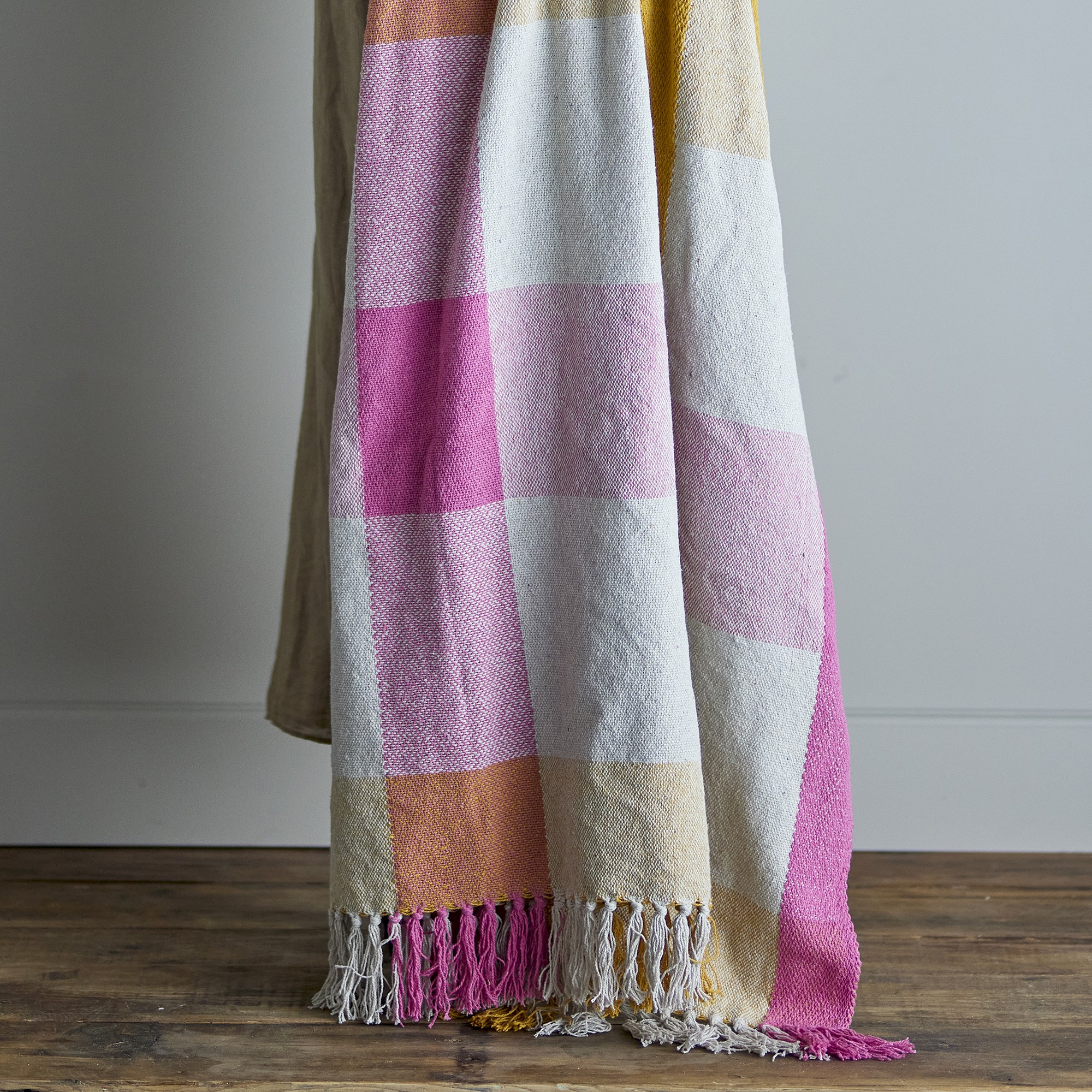 Plaid / Decke Hadley aus recycelter Baumwolle