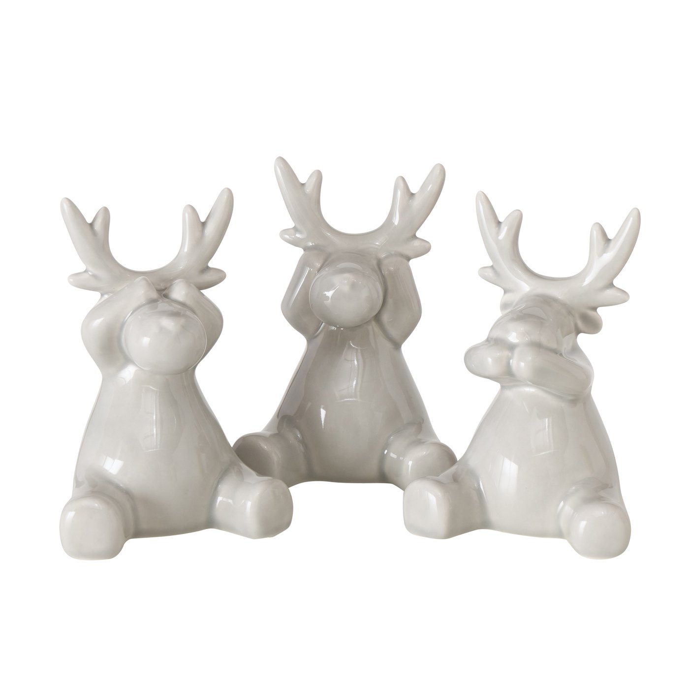 3er Set Hirschfigur 3er Set Hirschfigur