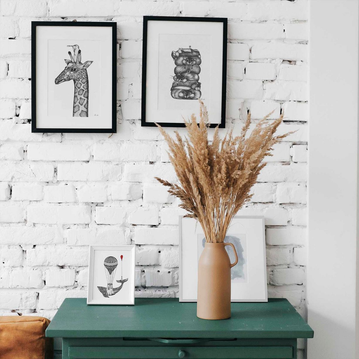 Kunstdruck - Gute Aussicht Size: A4 Kunstdruck - Gute Aussicht Size: A4