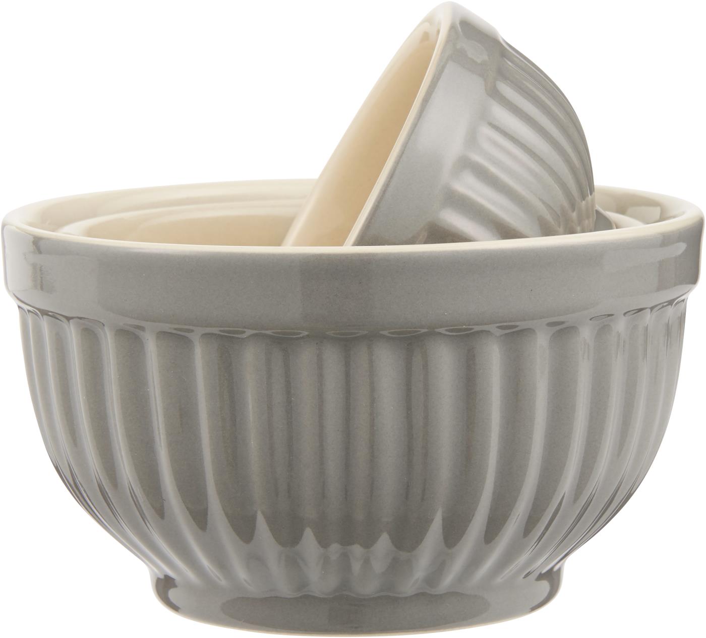 2047-16 Mynte 3er Schalensatz  Mini Graphit