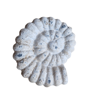 kleine Dekoschnecke antikweiß