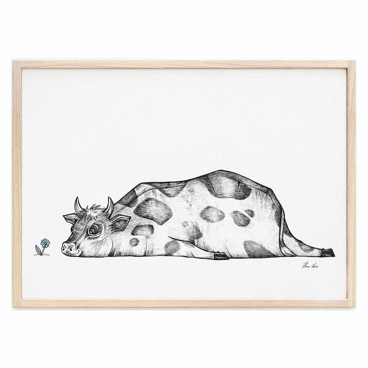 Kunstdruck - Rita Size: A4 Kunstdruck - Rita Size: A4