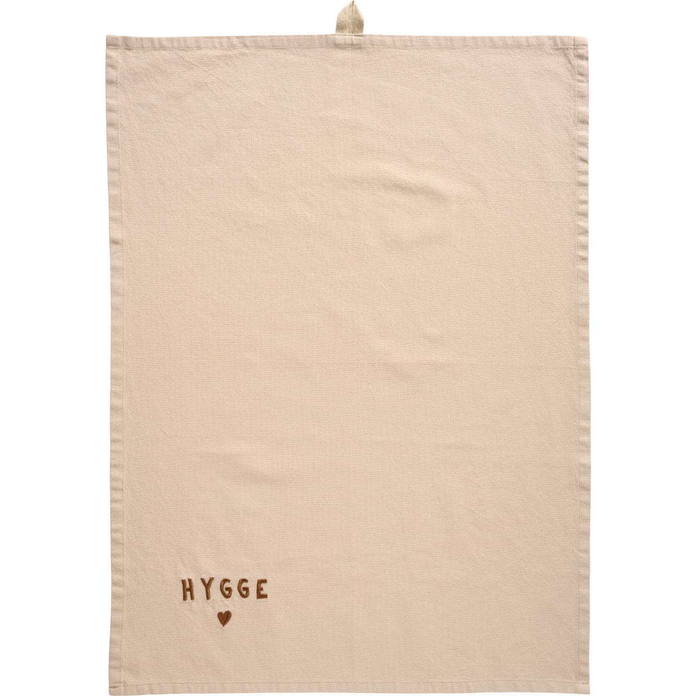 Geschirrtuch Tradition m/Hygge leinenfarbig Geschirrtuch Tradition m/Hygge leinenfarbig