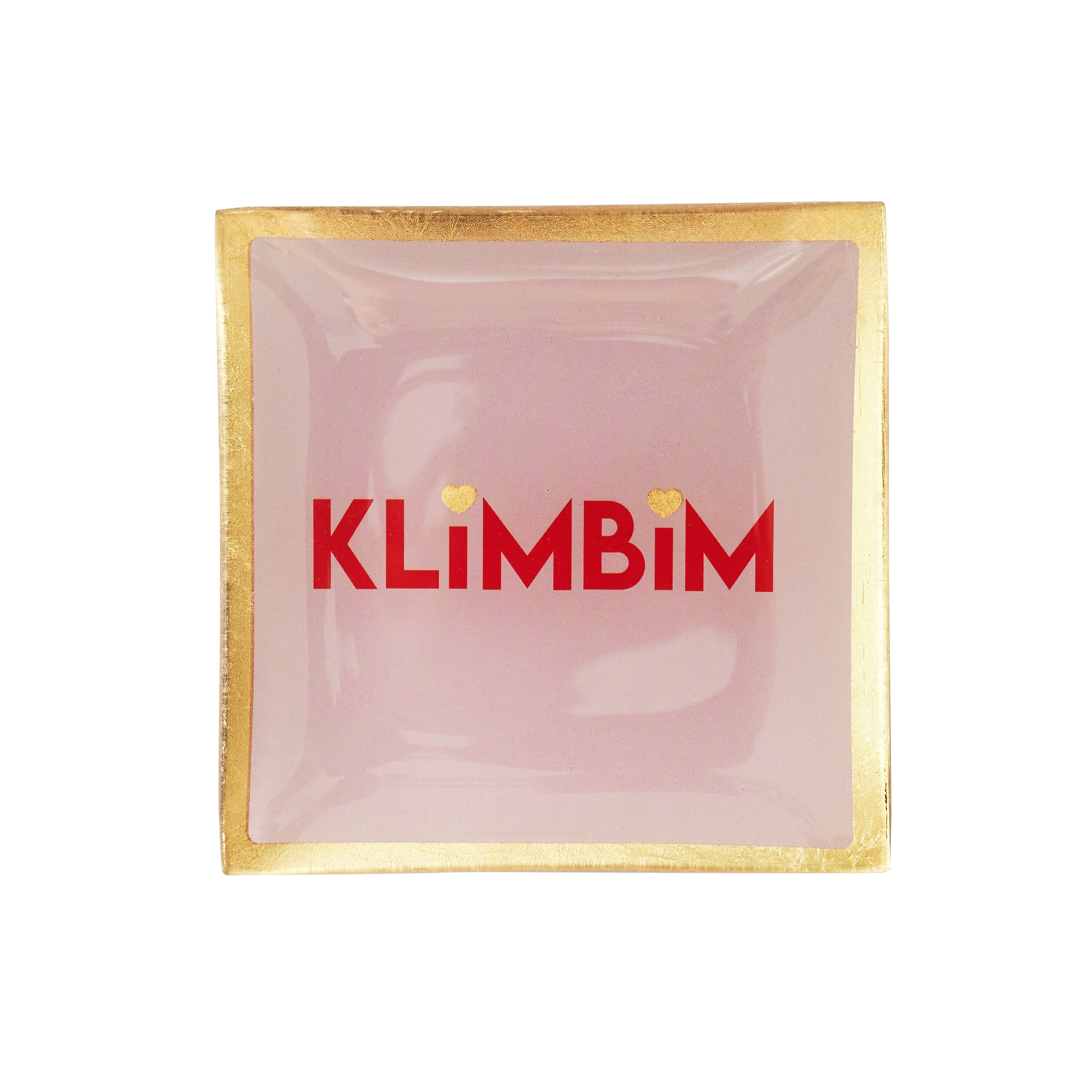 Love Plates, Glasteller S, Klimbim, rosa