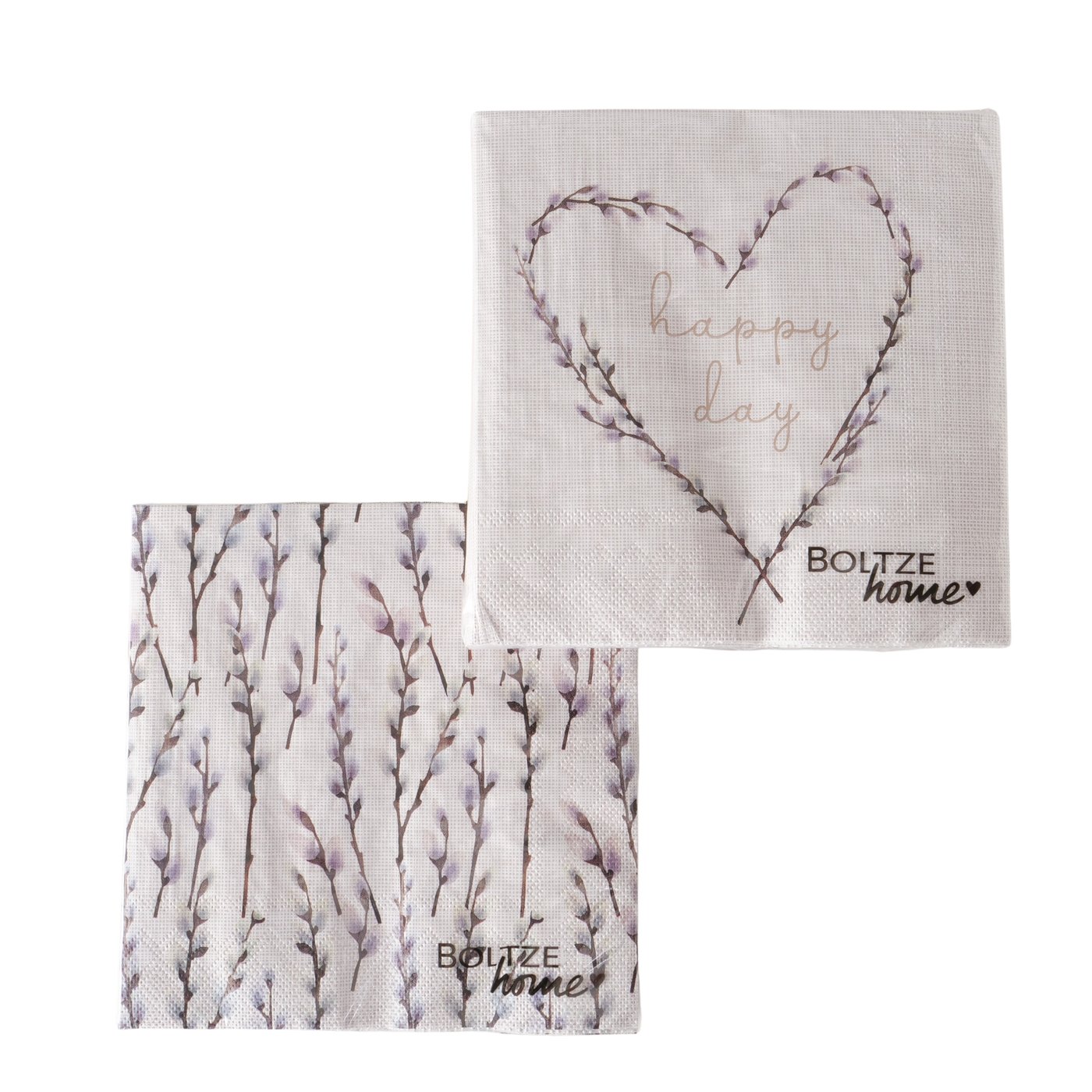 Papierservietten Salix, 2 Versionen