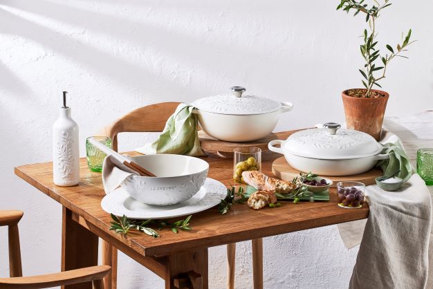 Le Creuset Steinzeug Schüssel, Olive Branch