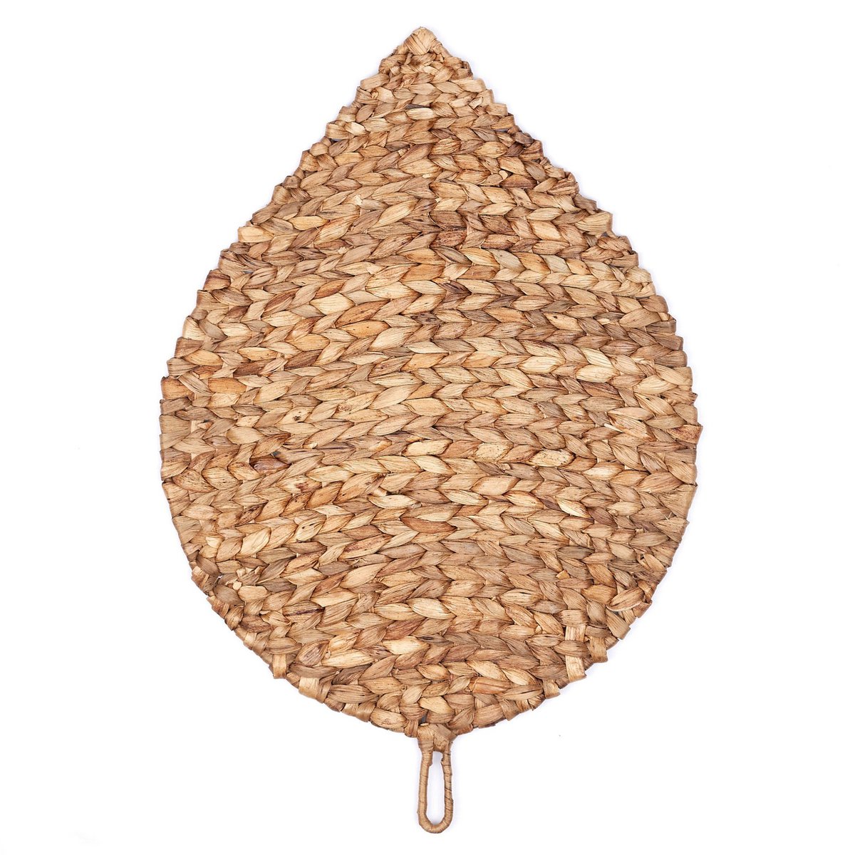 Tischset blattförmig (2er, 4er oder 6er Set) 48 cm | Boho Tischset DITU aus Wasserhyazinthe Größe: 4er-Set Tischset blattförmig (2er, 4er oder 6er Set) 48 cm | Boho Tischset DITU aus Wasserhyazinthe Größe: 4er-Set