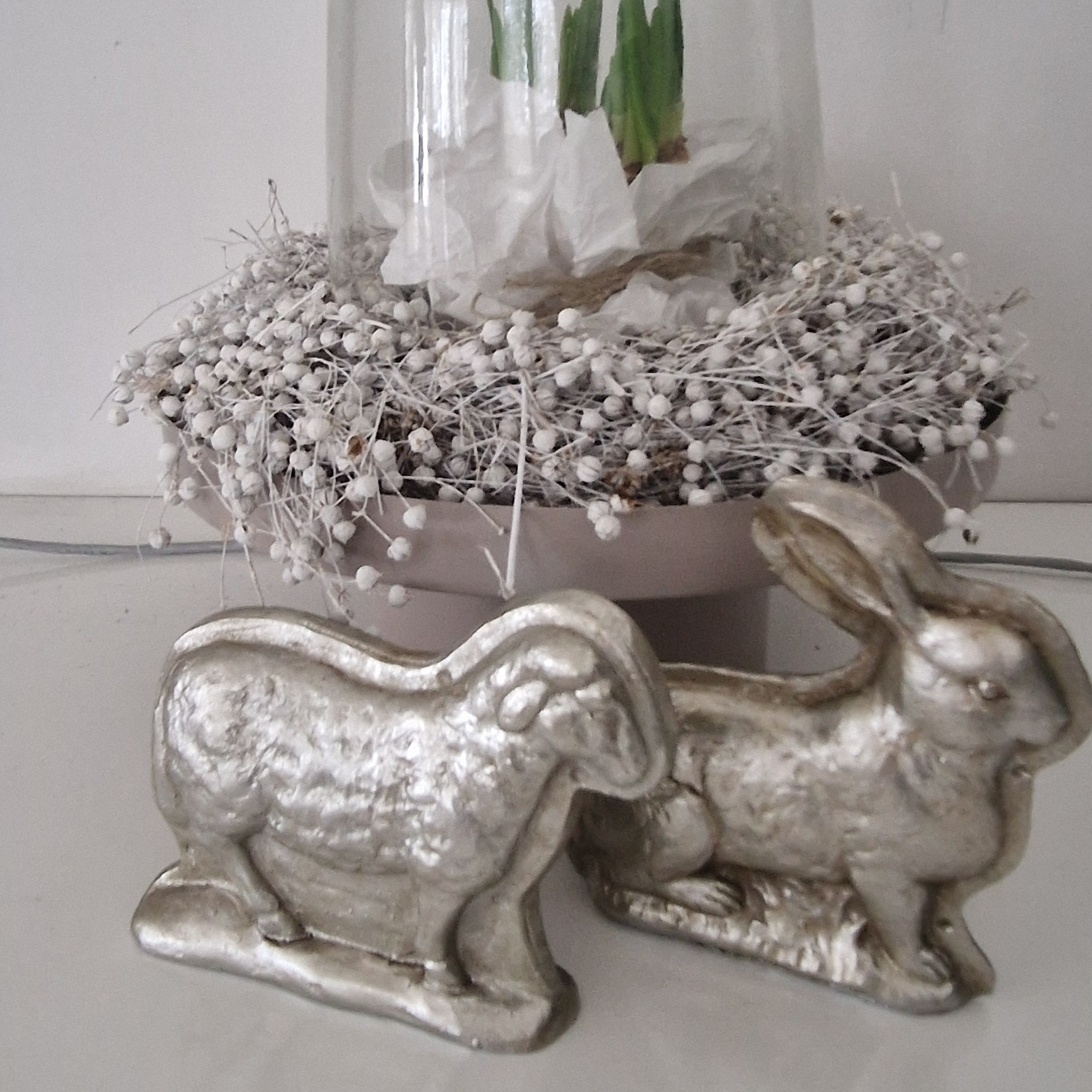 Osterlamm, antiksilber