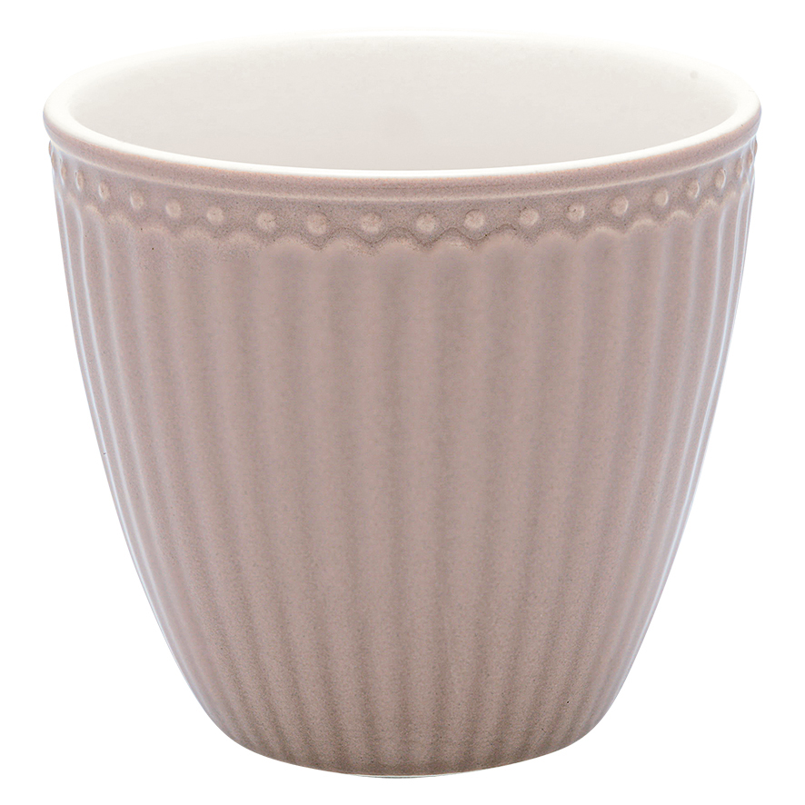 Greengate Latte Becher Alice, hazelnut brown 