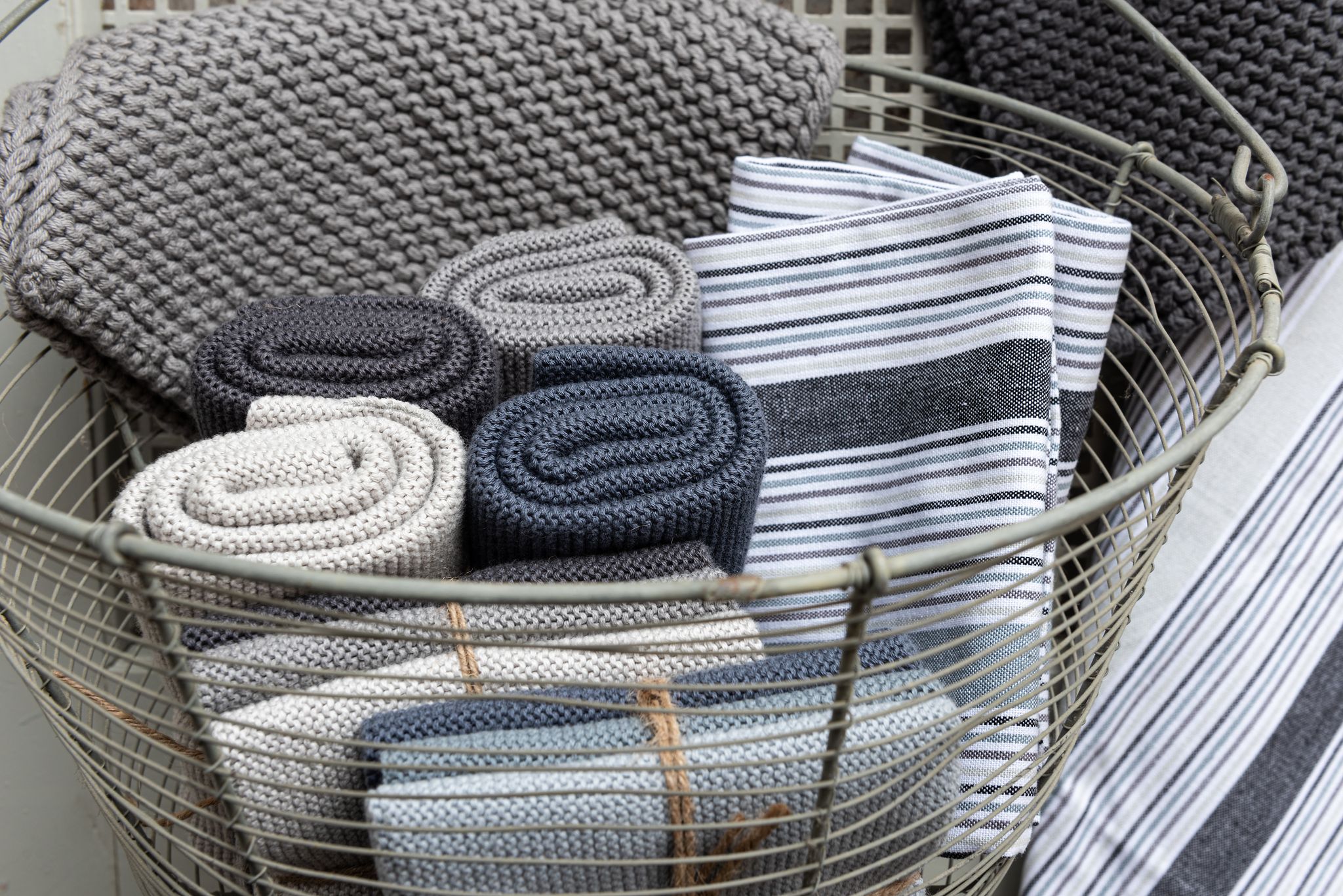 Solwang Wischlappen 3er Set warmes Grau Kombi 858687 Solwang Wischlappen 3er Set warmes Grau Kombi 858687