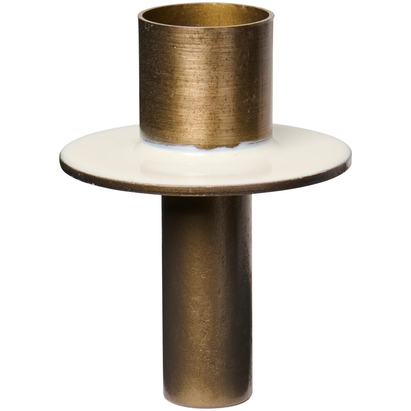 Kerzenhalter f/2,2 cm Kerze Flaschenstecker butter cream