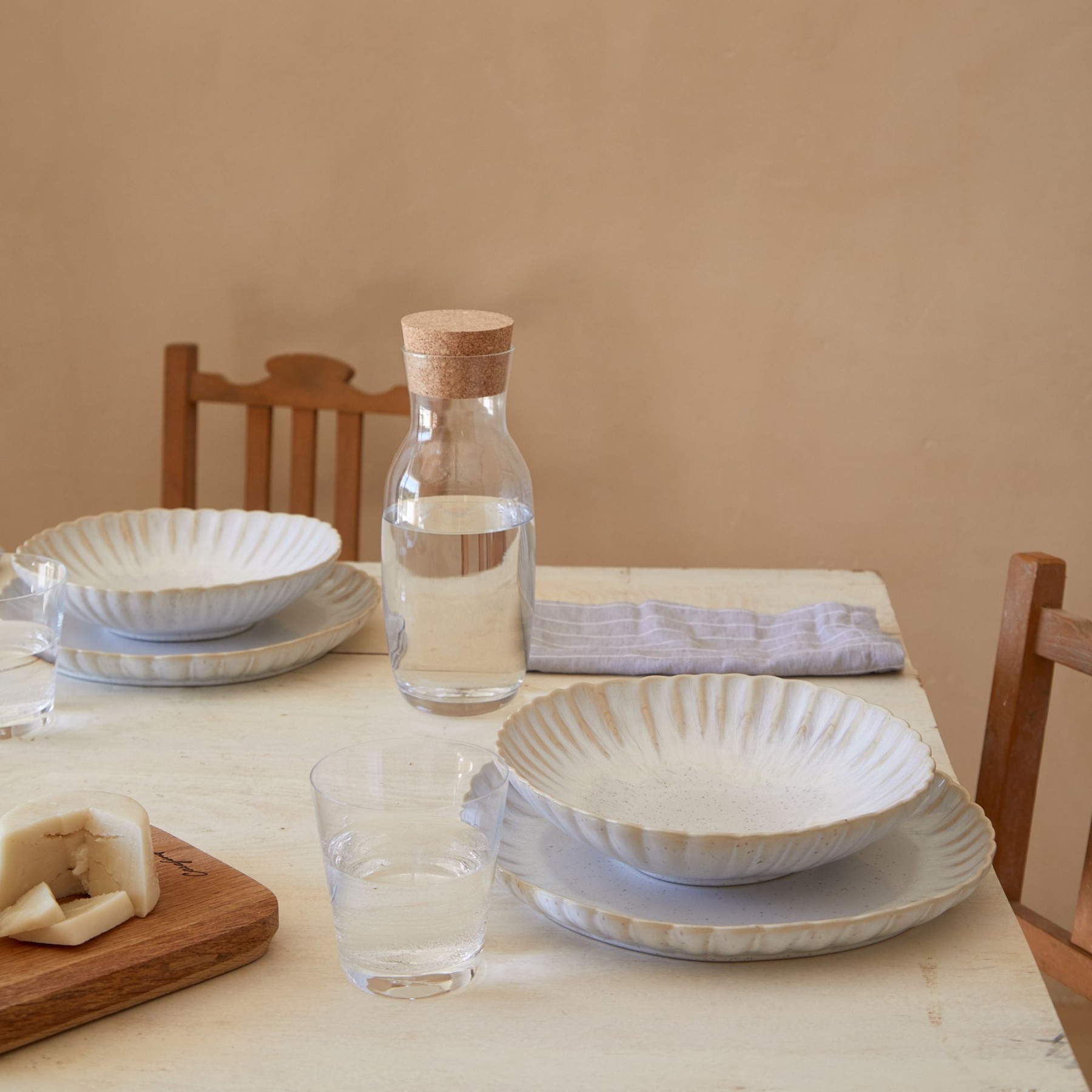6er Set Mallorca Suppe/Pasta Bowl 24 ERP 241 -Sand