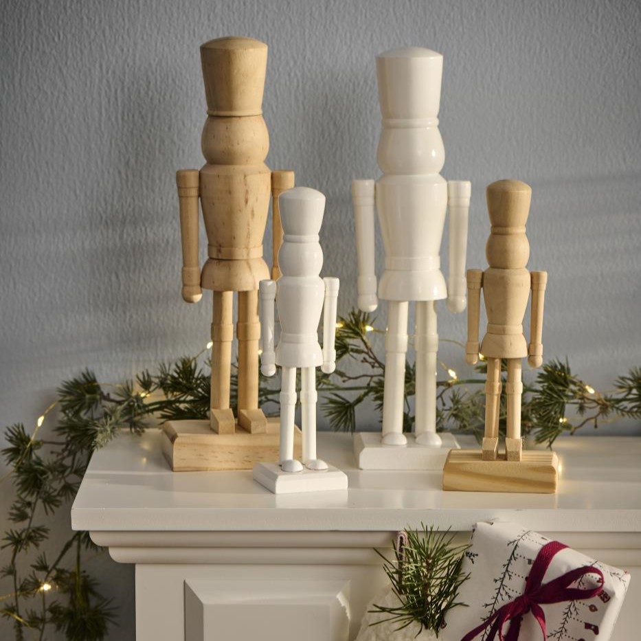 Deko Figur Nussknacker 21 cm, Natur Deko Figur Nussknacker 21 cm, Natur