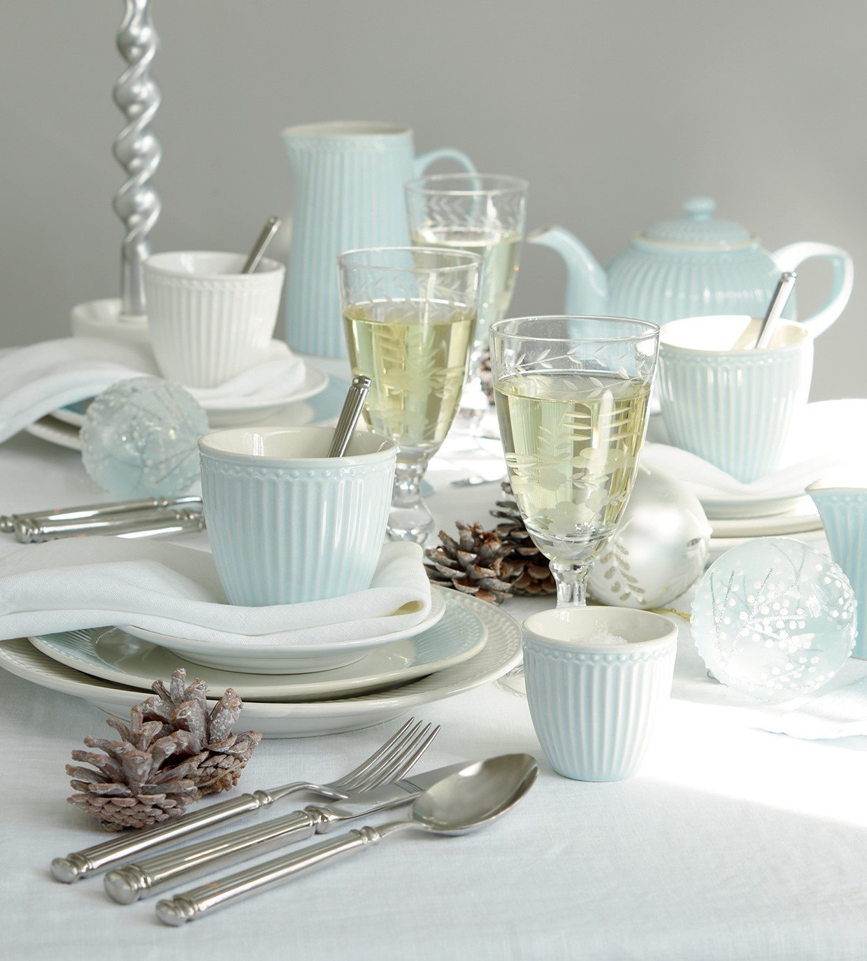 Greengate Latte Becher Alice, pale blue