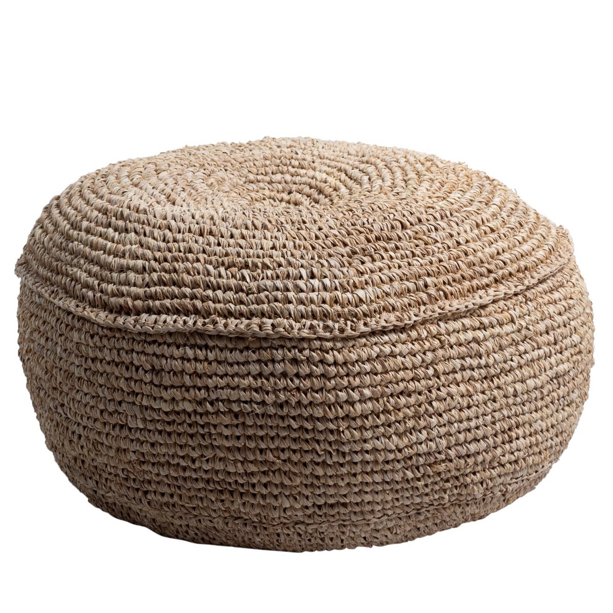Hocker | Sitzsack TELU aus Bast (2 Größen) Größe: 55 cm Hocker | Sitzsack TELU aus Bast (2 Größen) Größe: 55 cm