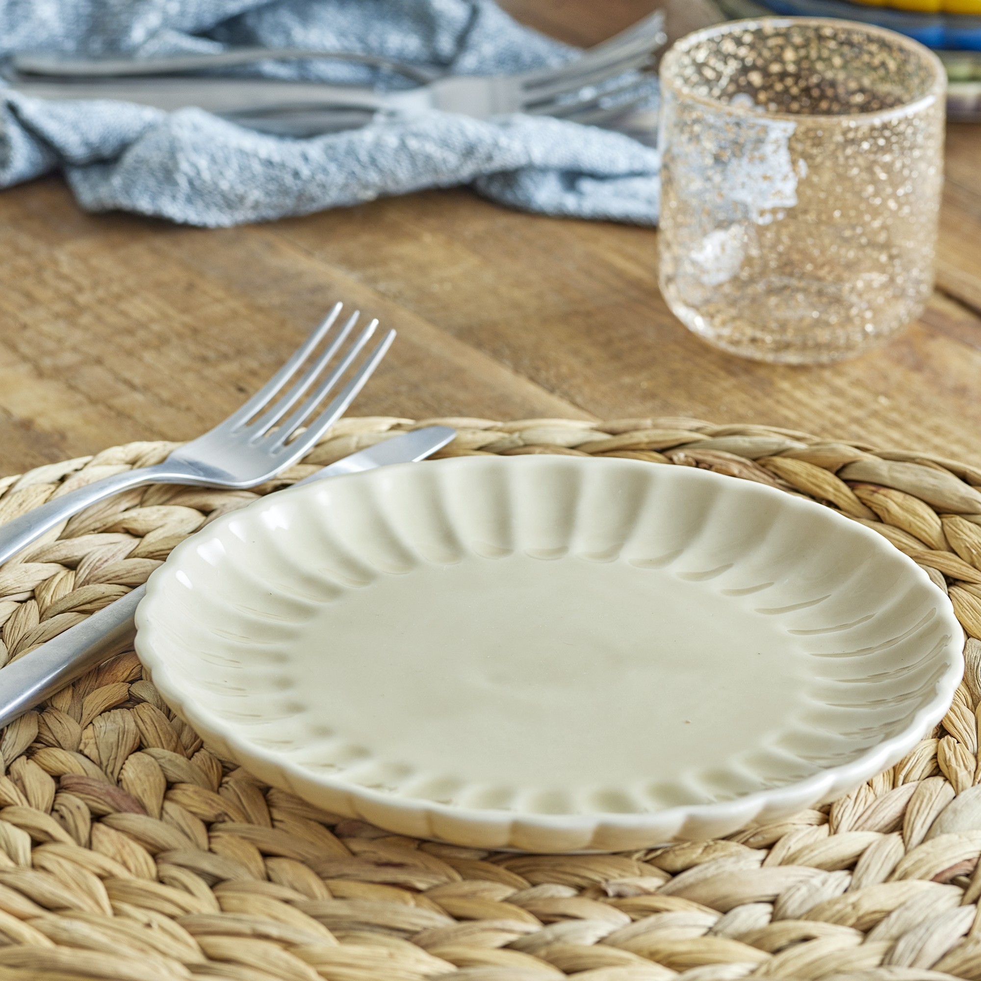 Bloomingville Teller Latina Natur 20cm