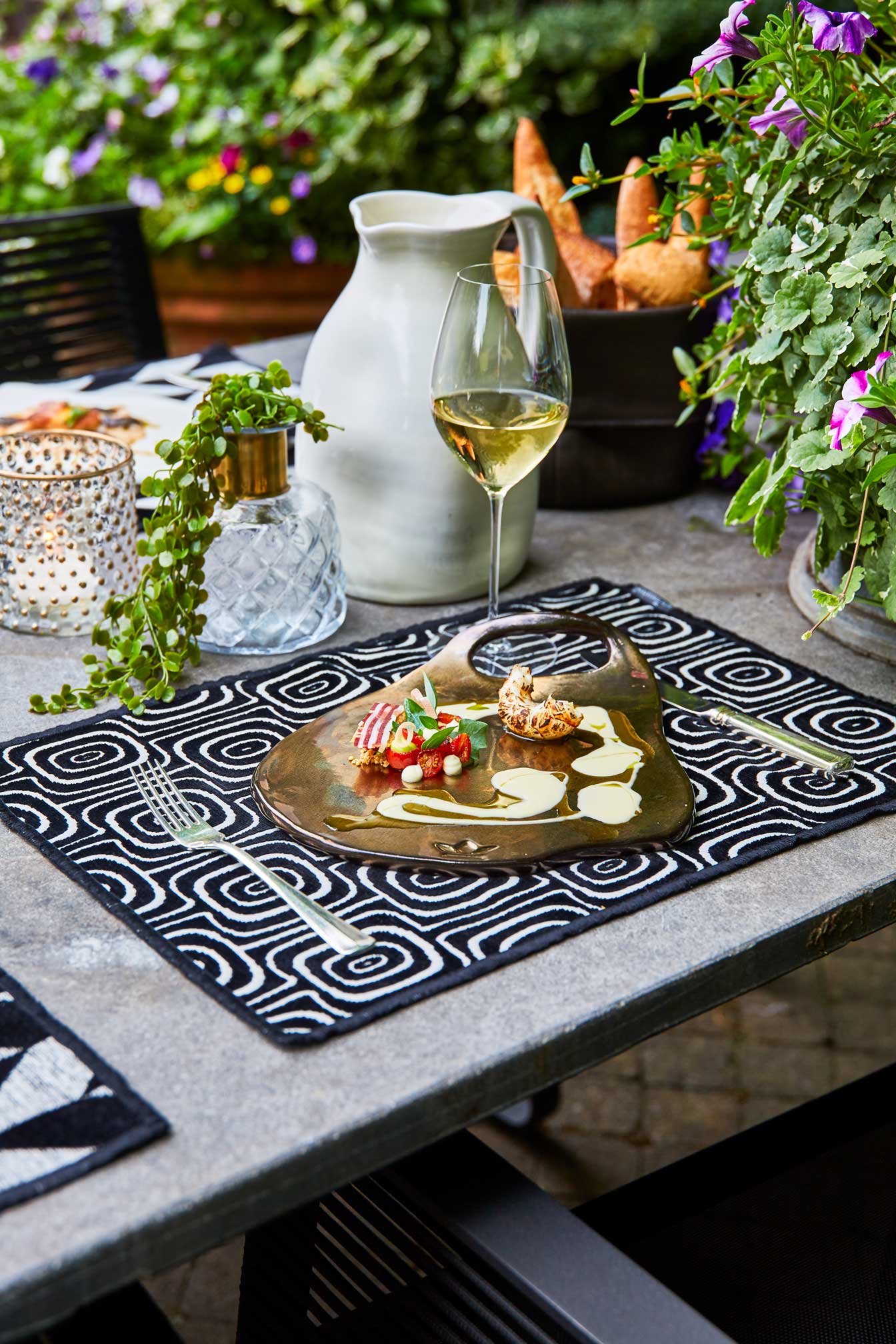 Teller / Platte Lola white Teller / Platte Lola white