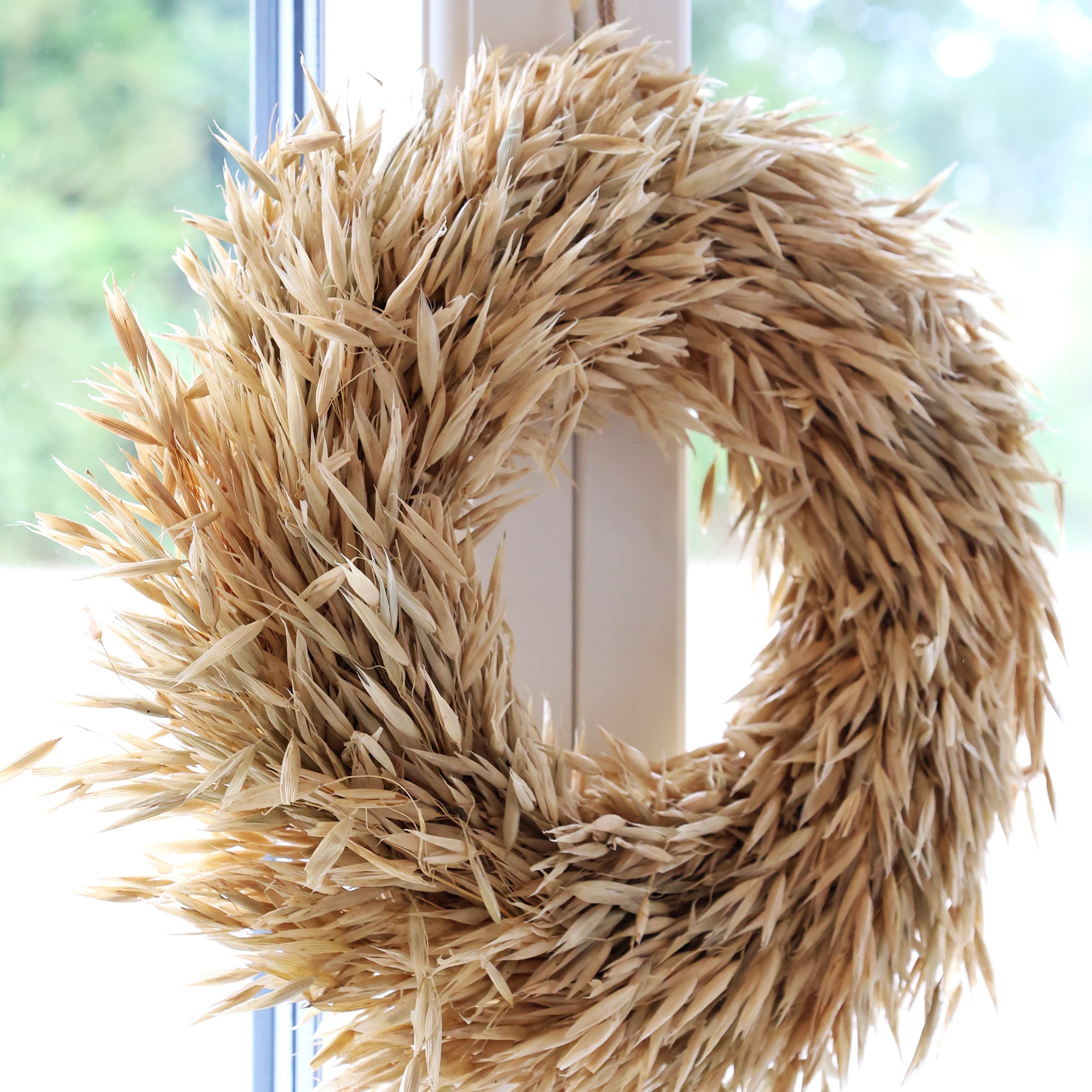 Fleur Kranz aus Stroh, Ø 30 cm Natur