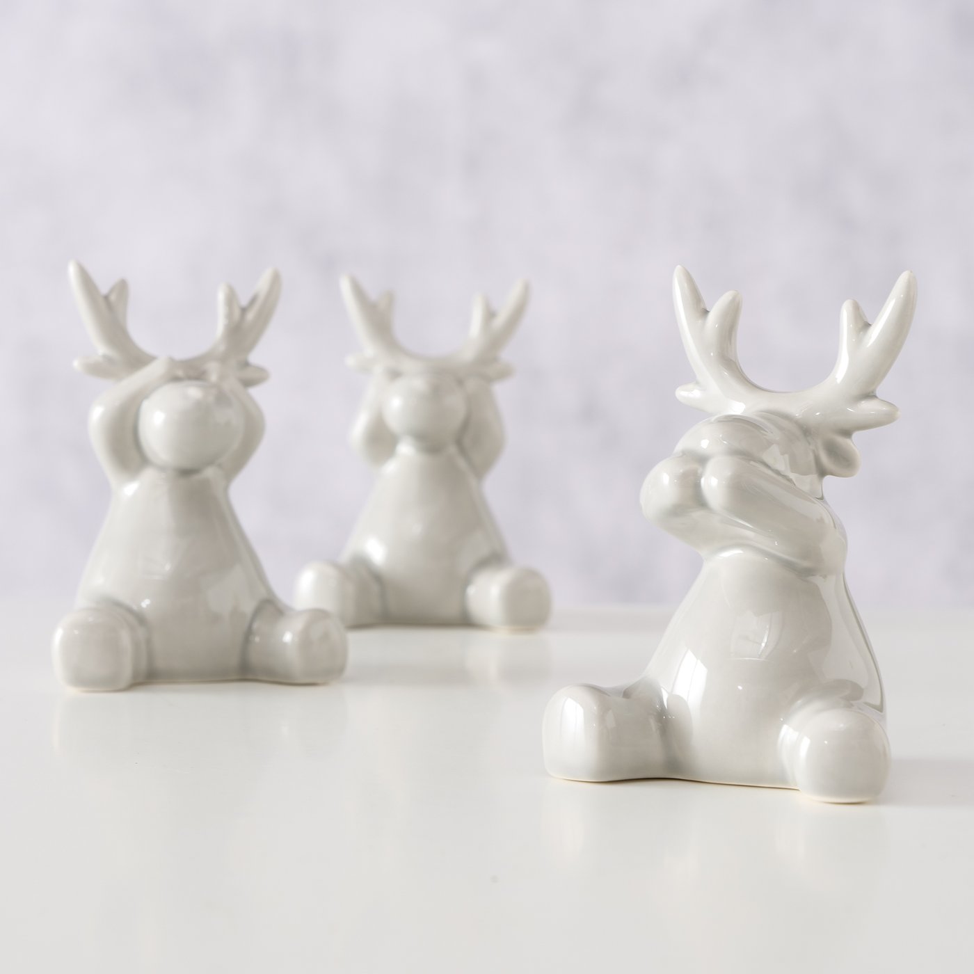 3er Set Hirschfigur 3er Set Hirschfigur
