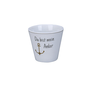 Espresso-anker Espressotasse Du bist mein Anker