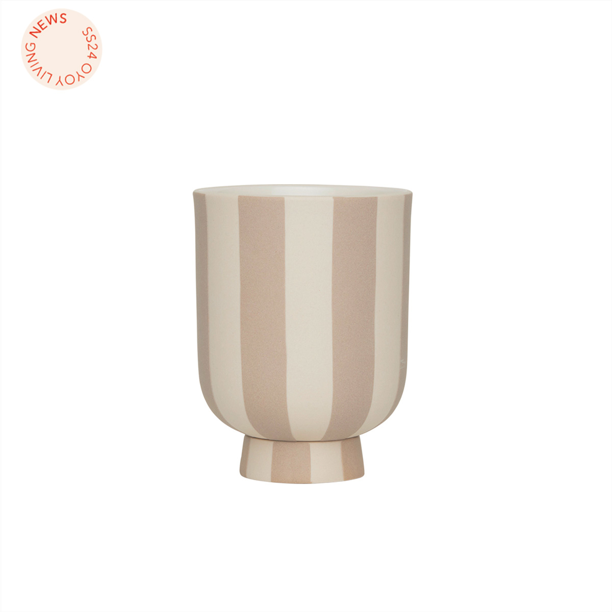 OYOY Toppu Pot extra small, Clay OYOY Toppu Pot extra small, Clay