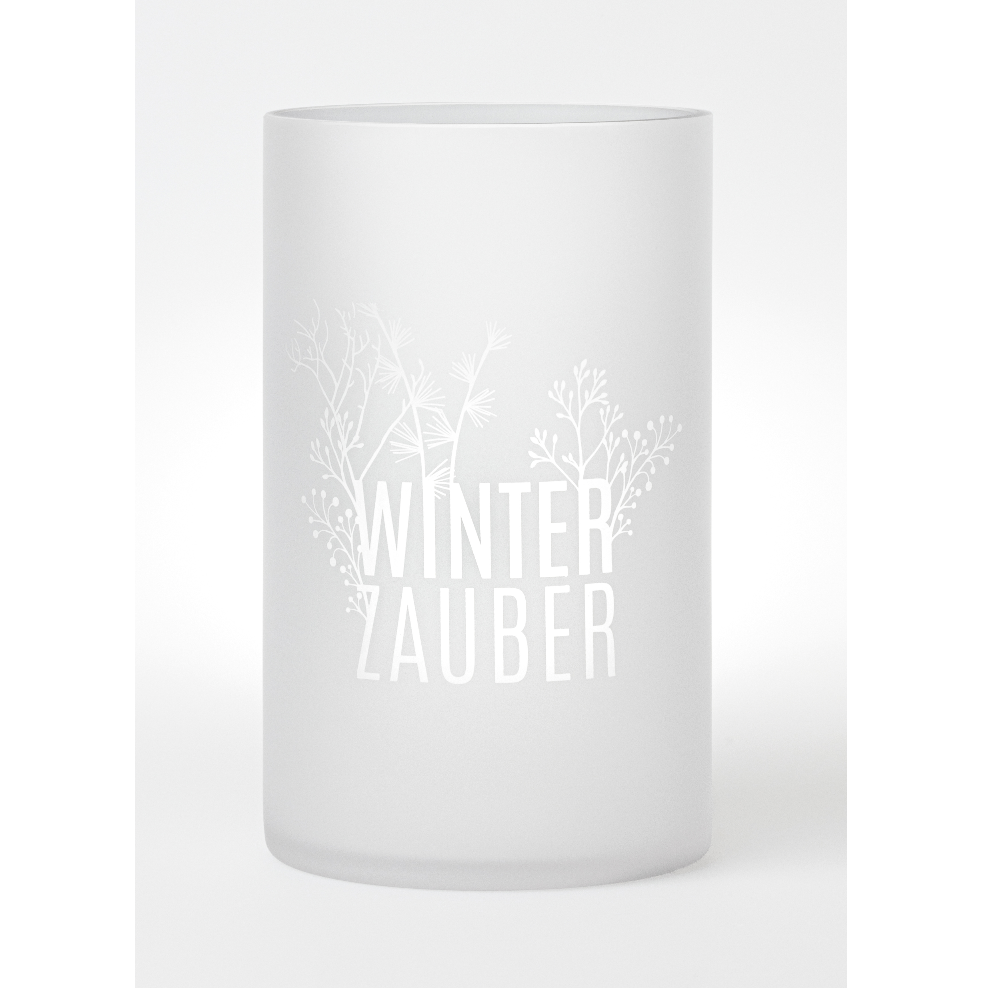 Winterzauber Windlicht, Räder Winterzauber Windlicht, Räder