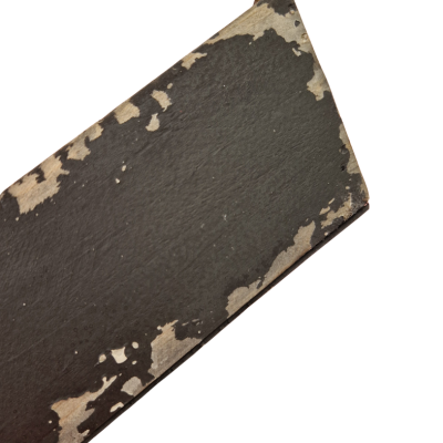 Tablett einfach, Antiklook schwarz