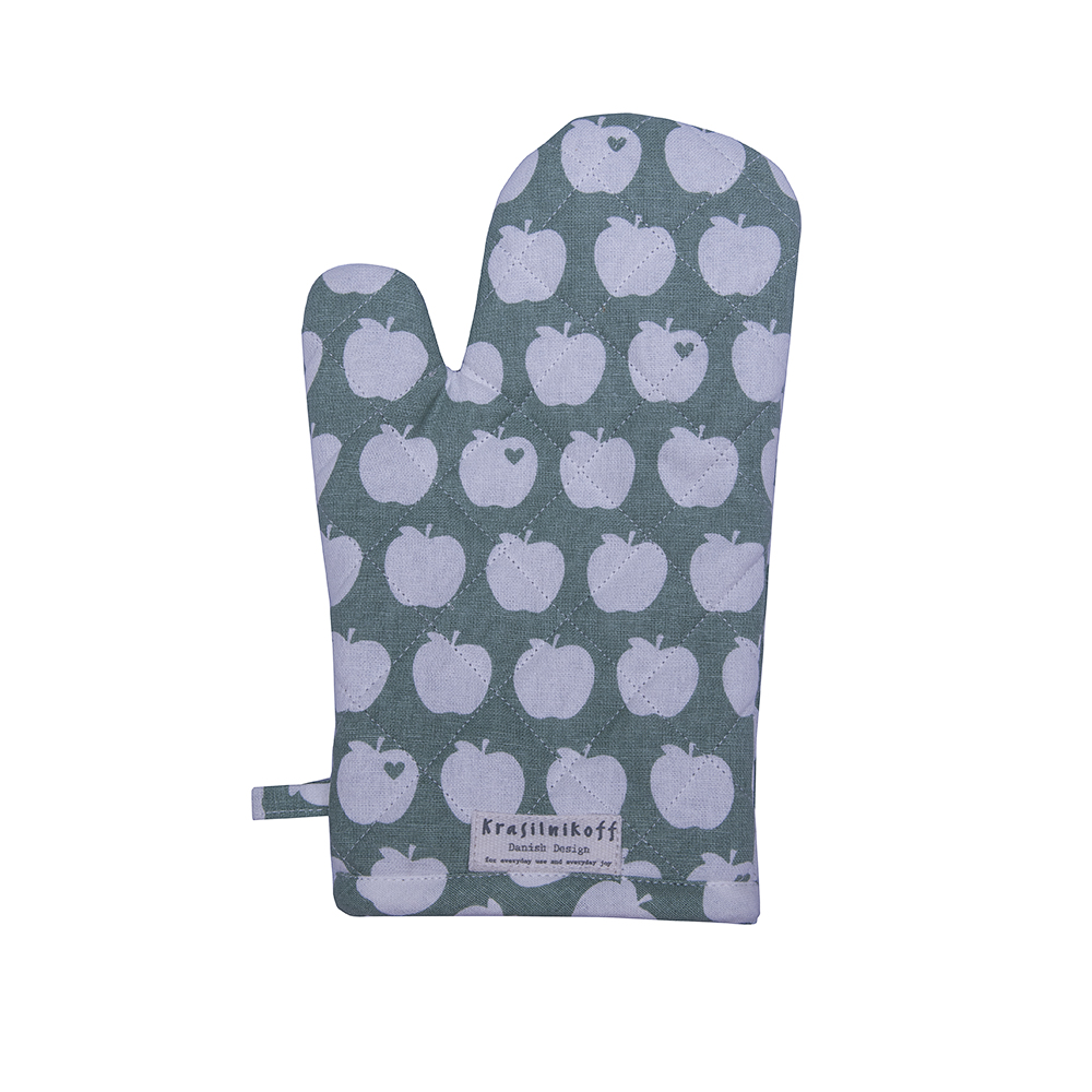 Ofenhandschuh Apples dusty green Ofenhandschuh Apples dusty green