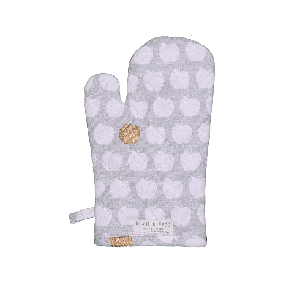 Ofenhandschuh Apples grey Ofenhandschuh Apples grey
