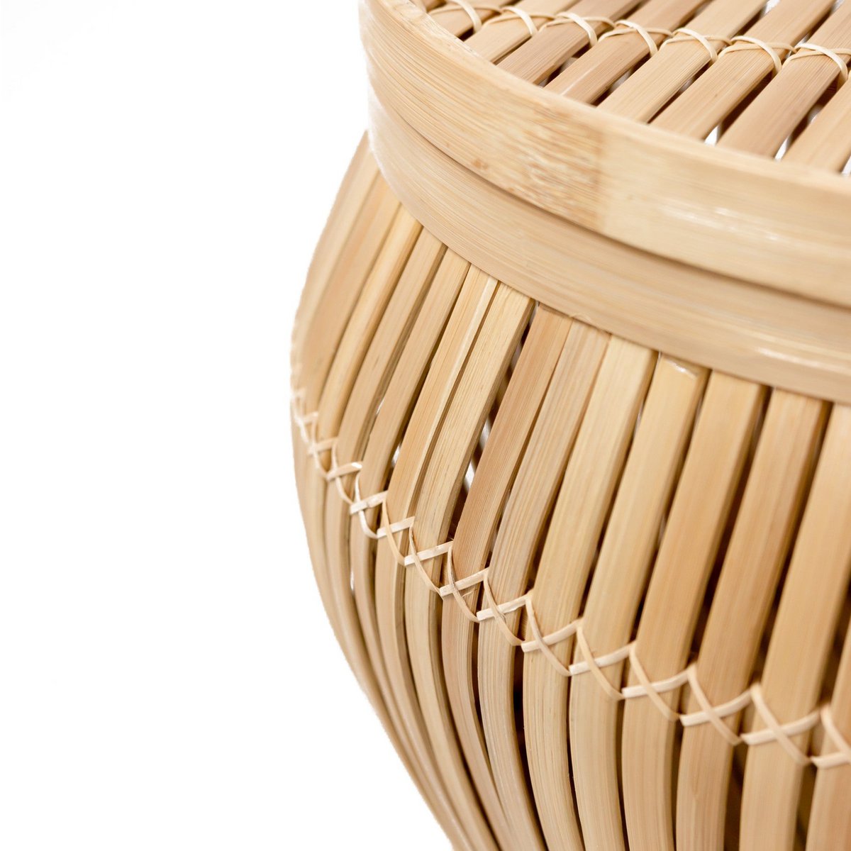 Beistelltisch /Tischkorb BATAVIA aus Bambus   Größe: M