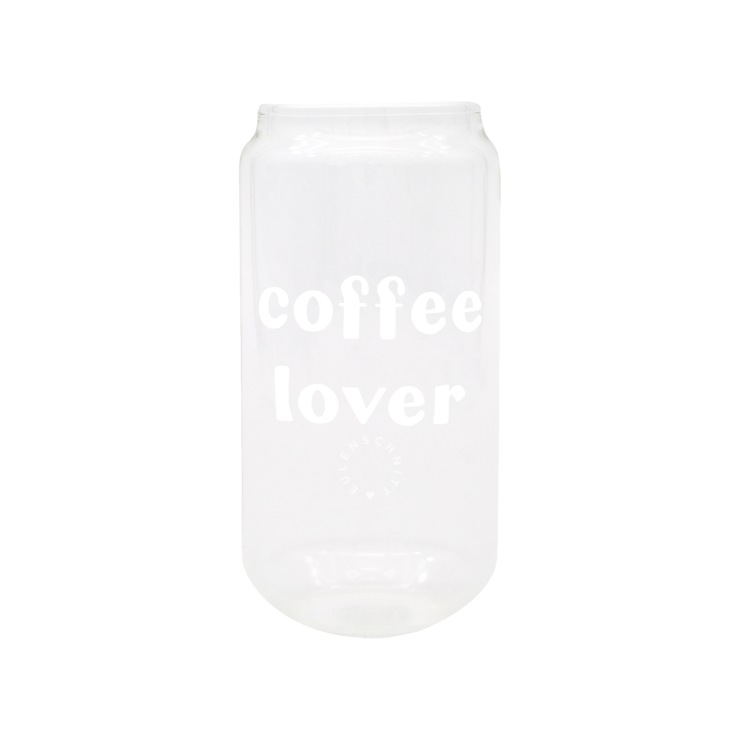 Hohes Trinkglas Coffee Lover, Eulenschnitt